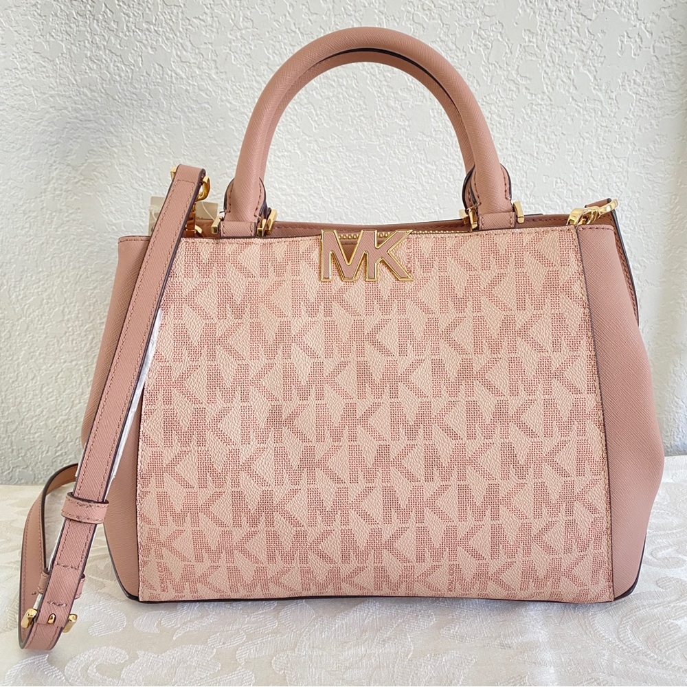 MICHAEL KORS Florence Medium Saffiano Leather Tote